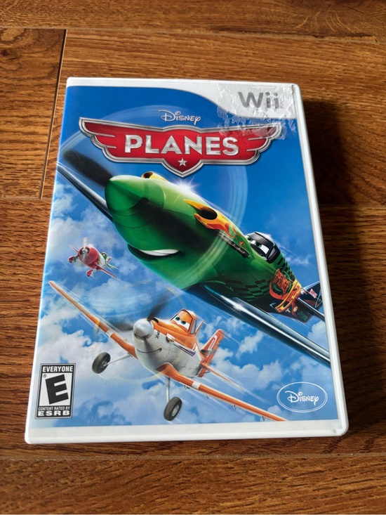 WII Nintendo Other - Disney Planes Wii Game - Blue, Green & Orange Artwork